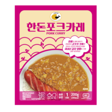 고레카레 한돈포크카레, 3개, 200g