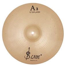 호환 SLADE A3 선반 드럼용 10인치 황동 심벌즈 교체 심벌즈 성능 타악기 부품