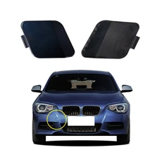앞범퍼 견인 후크 캡 아이 커버 BMW 1 시리즈 M-스포츠 F20 세단 왜건 114i 51118053828, 01 빠른  Mainland, 01 Midnight Blue