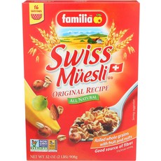 아침식사 그래놀라 통곡물 파밀리아 뮤즐리 오리지널 라지 32온스, 907g, 1개