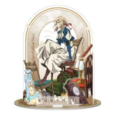 紫羅蘭永恆花園 壓克力場景組 椅V, 1個