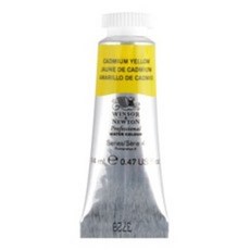 윈저앤뉴튼 프로페셔널 수채화 물감 14ml, 108 Cadmium Yellow
