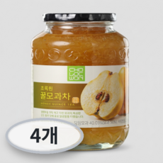 초록원 꿀모과차 액상차, 1kg, 4개, 1개입