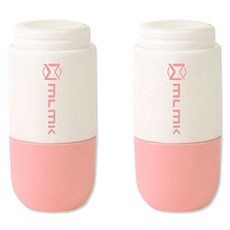 엠엘엠케이 투코비 택배 송장 클리너 커터칼 올인원 고양이 핑크 젤리 리필 10ml, 투명, 2개