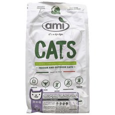 AMI 阿米 貓飼料 (1.5KG) - 室内外貓專用, 1袋, 1.5kg, no this value