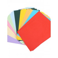 양면 색종이 공예 종이 시니 마분지 다양한 색상지 스크랩북 활용 가능한 50g 다용도 컬러페이퍼, 1개, A4 230g 연두색 50매