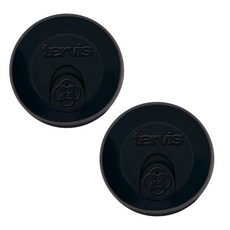 Tervis 트래블 리드 24온스 텀블러 & 16온스 머그 화이트 144868, 2팩, 블랙