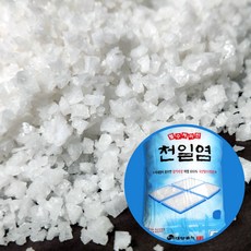 탈수천일염 국내산 소금 천일염 왕소금 고급 식용 쪽빛누리, 2kg, 1개