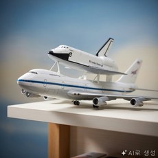 On동네 프라모델 우주왕복선과 점보 조립피규어