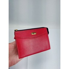 匠斗 煙具專門店 Elegance 日本製鋁合金菸盒 金屬菸盒 防壓菸盒 卡片匣 名片匣 附鏡子, 紅, 1個