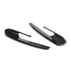 오토 센터 범퍼 그릴 일부 모델 범퍼 그릴 51117279695 511172796 ABS 하부 트림과 호환되는 인서트, 2 pieces