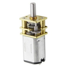 YSSHOP DC 마이크로 감속 N20 샤프트 직경 감속 모터, 3V - 200RPM, 골든 실버, 금속