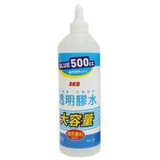 SKB 補充膠水 GL-60 500cc 透明膠水, 1個