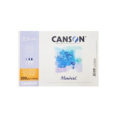 캔손 몽발 수채화용지 300g 20매 낱장팩 A4, 1개