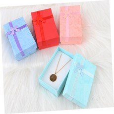 AoT 선물용 사각 목걸이 케이스 목걸이선물포장, 블루, 1개