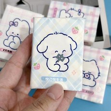 手帕紙小包便攜式兒童手帕紙學生紙巾餐巾紙廁紙隨身攜帶可愛卡通, 1個, 史努比純白手帕紙,共2包-嚐鮮