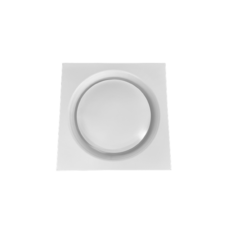 [재고확보 당일출고] 철재 사각 원팬 디퓨저 100 125 150 200 천장환기구 디퓨샤 낱개판매, 1개