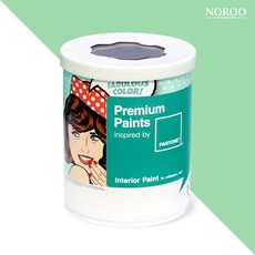 PANTONE 내부용 실내벽면 무광 페인트, 13-0916 Chamomile, 1L, 1개