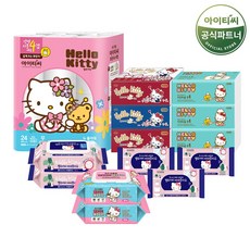 헬로키티 플라워 화장지 5종 홈세트, 1세트