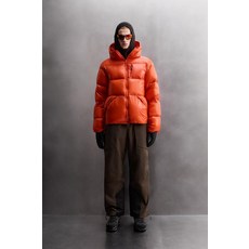 [국내발송] ZARA 남성 스키 다운 패딩 점퍼 90% 다운 10% 페더 - 브라이트 레드 3286/404/601 426594
