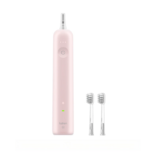 라이펀 Laifen 음파 전동칫솔 휴대용 좌우 회전 웨이브 스윙 IP68방수 칫솔모 2개 칫솔모 전용 케이스, 1세트, 핑크, SE