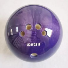 틴다샵 초보자볼링공 입문용 볼링공 볼링 8파운드 1개, 4lb 5홀 퍼플 어린이용