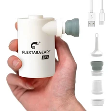 FLEXTAIL TINY PUMP 2 / - 4kPa 전기 펌프 침대용 캠핑 슬리핑 패드 풀 플로트 가방, White
