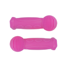 세이프웨이 어린이 킥보드 고무 손잡이, 핑크, 1세트