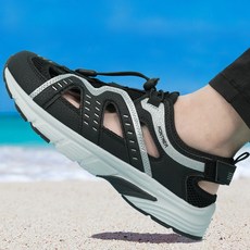 SSOOSS 남성 샌들 남자 여름 샌들 트레킹 운동화 여성 스포츠 샌들 아쿠아슈즈 QY918WM