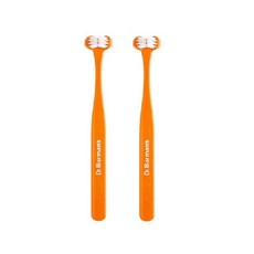 닥터바만스 3면칫솔 유아 어린이 성인 아기 칫솔, 2. 2단계컴팩트(6~12세 색상랜덤), 2개, 1개입