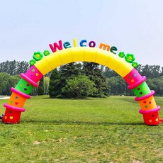 풍선아치 벌룬 도어 야외 5m 웰컴 입학식 사각형, 1개, 4. 5M정사각형문