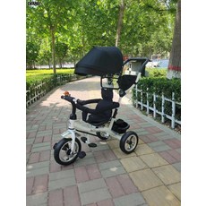 DFMEI 新款兒童三輪腳踏車 小孩自行車 嬰幼兒手推車寶寶三輪車, 1個, 1cm, 黑色:參考詳情