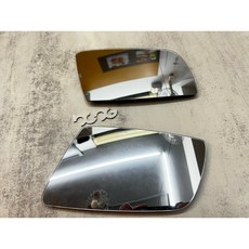 BMW 副廠 替換式 非黏貼 03-08年 E60 E61 後視鏡片 無盲點 無炫光, 白鏡片 帶加熱,L左邊, 1個