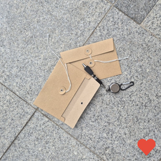 문구 봉투 크라프트 카드 엽서 편지 기념일 초대장