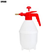 DFMEI 噴壺 澆花 家用 園藝 壓力氣壓 植物消毒, 0.8L白色瓶身+紅色噴頭(OPP袋包裝):如圖, 1個