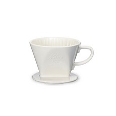 칼리타 도자기드립퍼 2 4인용 102LD 화이트, 1개