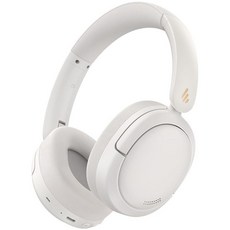 Edifier 에디파이어 W800BT Pro 44dB 하이브리드 액티브 노이즈 캔슬링 헤드폰 블루투스 5.4가 있는 무선 오버 이어 Hi Res 오디오 AI 클리어 콜 앱을 통, White