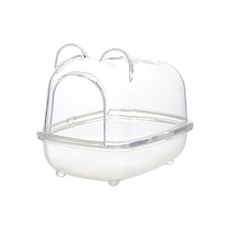 【 愛思沛 ACEPET 】 鼠貴妃浴坊 - 鼠鼠用洗澡盆 沐浴盆 鼠廁所 鼠便盆, 透明, 1個