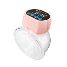 유축기 웨어러블 지능형 높은 흡입 전기 USB 충전, 03 Pink