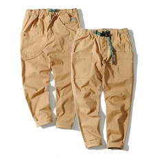 제리 GERRY 기어팬츠 클라이밍 팬츠 스트레치 데님 치노팬츠 테이퍼드 팬츠 남성 캠핑팬츠 (M 베이지)