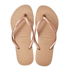 havaianas SLIM 經典素色細帶夾腳拖 女鞋