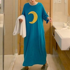 더베스 여성 반팔 원피스 홈웨어 잠옷 빅사이즈 임부복