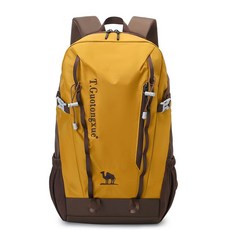 T.Guotongxue 輕量化耐磨透氣登山背包, 黃色