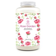 올레비엔 바스 앤 마사지 솔트 로즈가든, 1kg, 1개