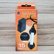 雅柏三段式定溫加溫器：恆溫加熱，快速升溫，石英管節能保暖, 15W - (D-990-015)