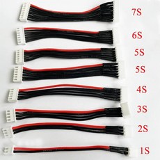 리포 밸런스 케이블 전원 연장선 드론, 9. 14S 15wires, D. 20cm