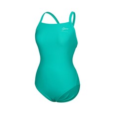 레노마스윔 여성용 매트 솔리드 서포트백 원피스 수영복 RN-LS2G507