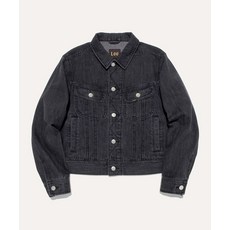 LEE 101-J 우먼 라이더스 데님 자켓 블랙 워시드 LE2501IJ71BS 1828524