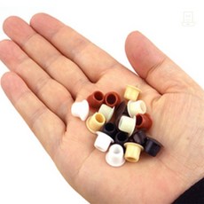 스토어-지유 미색 피스 캡 10mm 30개입 10미리피스용캡30개, 8파이/오크/30개입