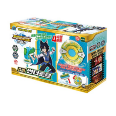 토이트론 듀얼블레이드 슈퍼건 썬더 토르 배틀팽이세트, 혼합색 Mix, 2개